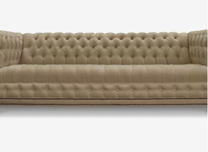 Sofa Chesterfield Couch Upholstery XXL Big Suite Textile 4+2 designer couches
